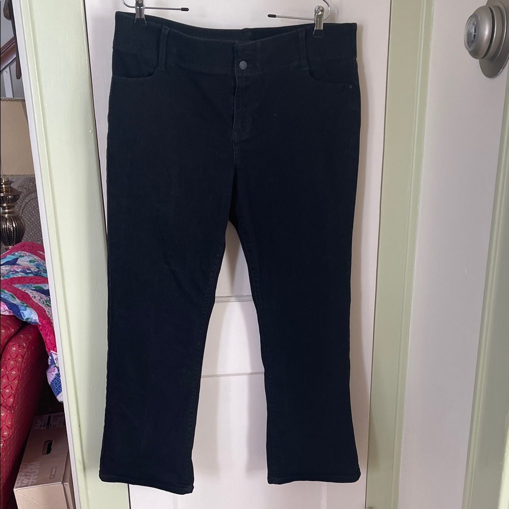 Nine West Charcoal Straight-Leg Pants